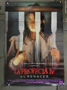 Cine: AEO55 LA PROFECIA IV / 4 EL RENACER POSTER ORIGINAL 70x100 ESTRENO h4